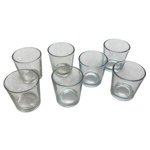 Clear Glass Tumblers - 4 Oz Each - Lot 7